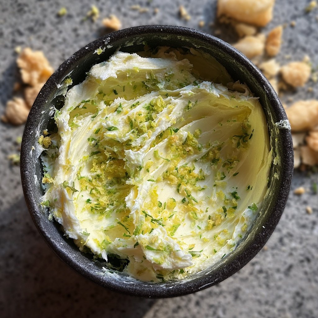 Kräuterbutter Mit Zitronen Abrieb