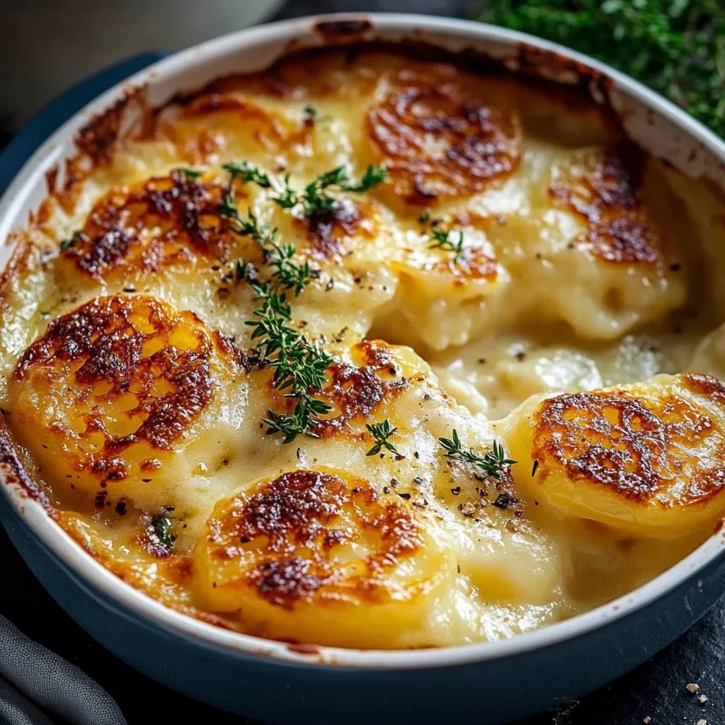 Cremiges Kartoffelgratin
