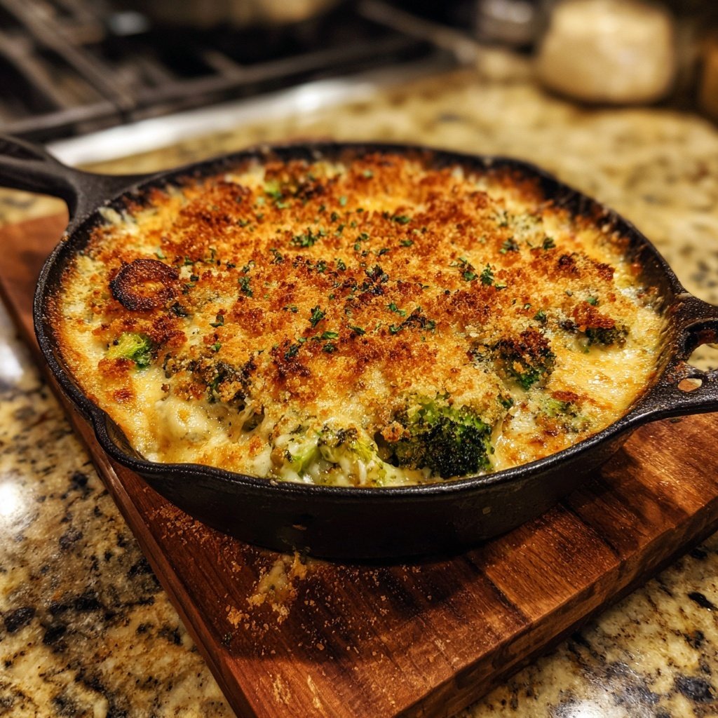 Brokkoli Käse Auflauf