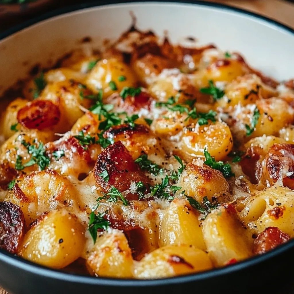 Spätzleauflauf mit Gemüse