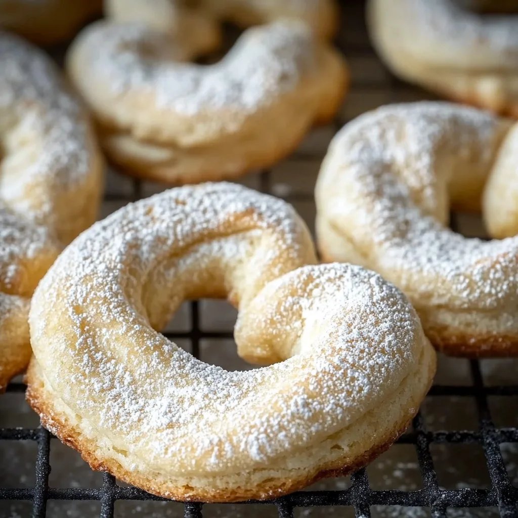 Vegan Vanillekipferl Crescent Cookies