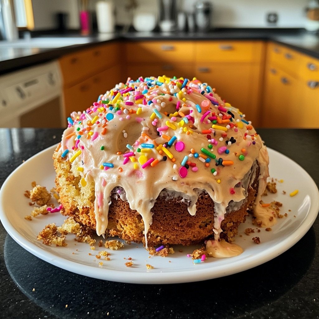 Geburtstagskuchen ohne viel Aufwand